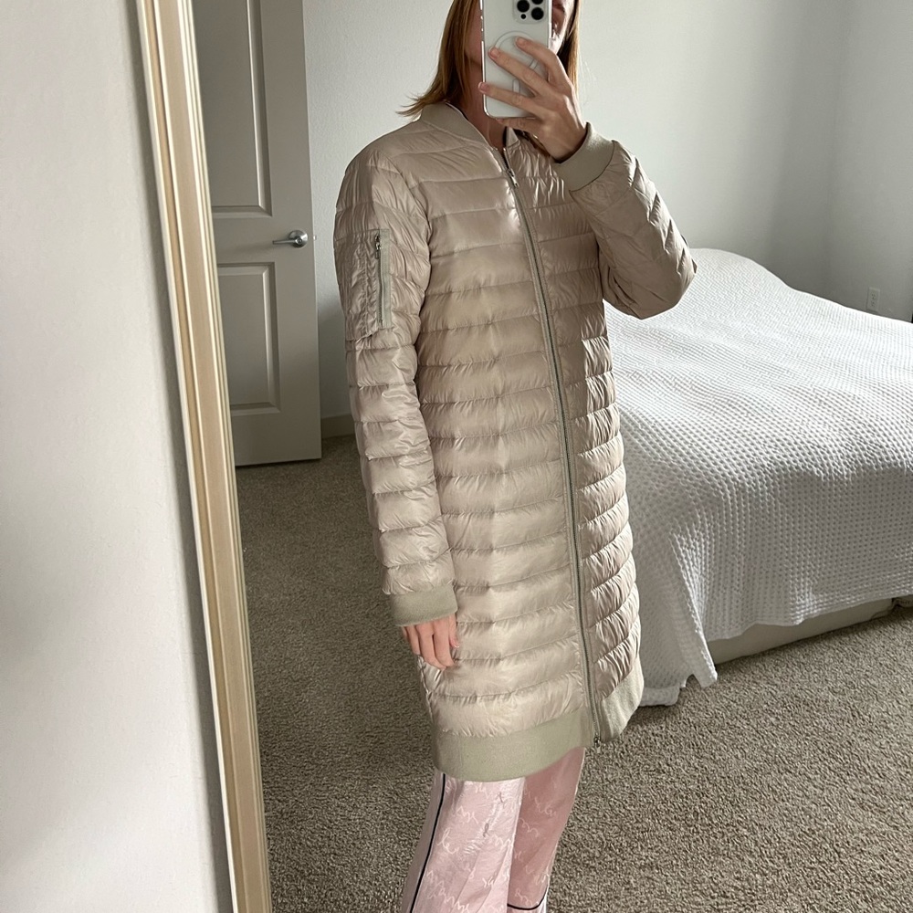 Zara coat, down feather, size S